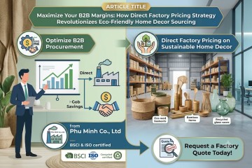 Maximize Your B2B Margins: How Direct Factory Pricing Strategy Revolutionizes Eco-Friendly Home Decor Sourcing